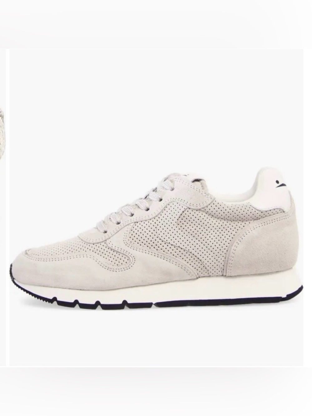 VOILE BLANCHE JULIA Suede Sneaker in Ice